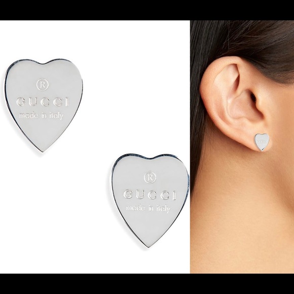 Gucci Trademark Heart Earrings Shop, 54 